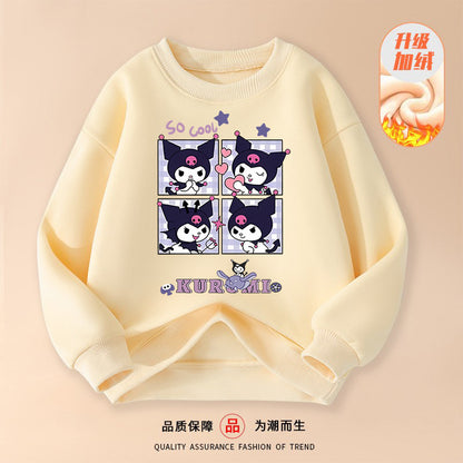 A children's fleece sweater