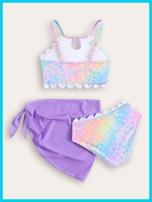 A three-piece children's swimsuit - Mixbatch