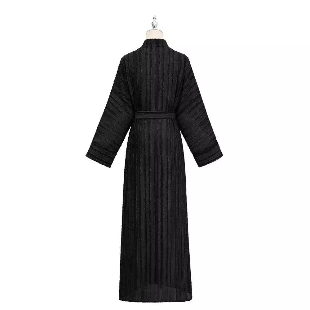 Factory spot cross-border supply 2024 new Middle Eastern Muslim outfit fashion temperament elegant dress robe - Mixbatch