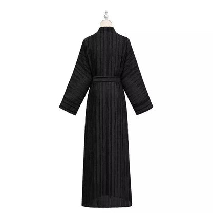 Factory spot cross-border supply 2024 new Middle Eastern Muslim outfit fashion temperament elegant dress robe - Mixbatch