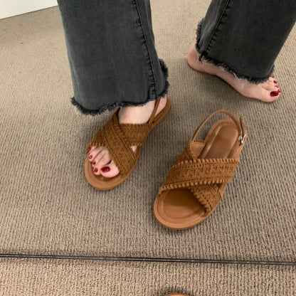 A women's shoes summer beach sandals