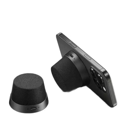 A magnetic mini Bluetooth mini portable speaker