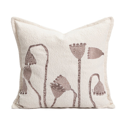 A pillow throw pillow