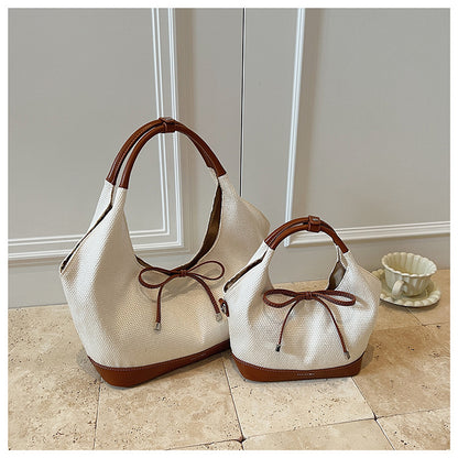 A messenger bag handbag