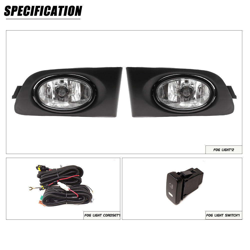 A Honda Civic 01-02 Front Fog Light Kit