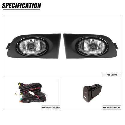 A Honda Civic 01-02 Front Fog Light Kit