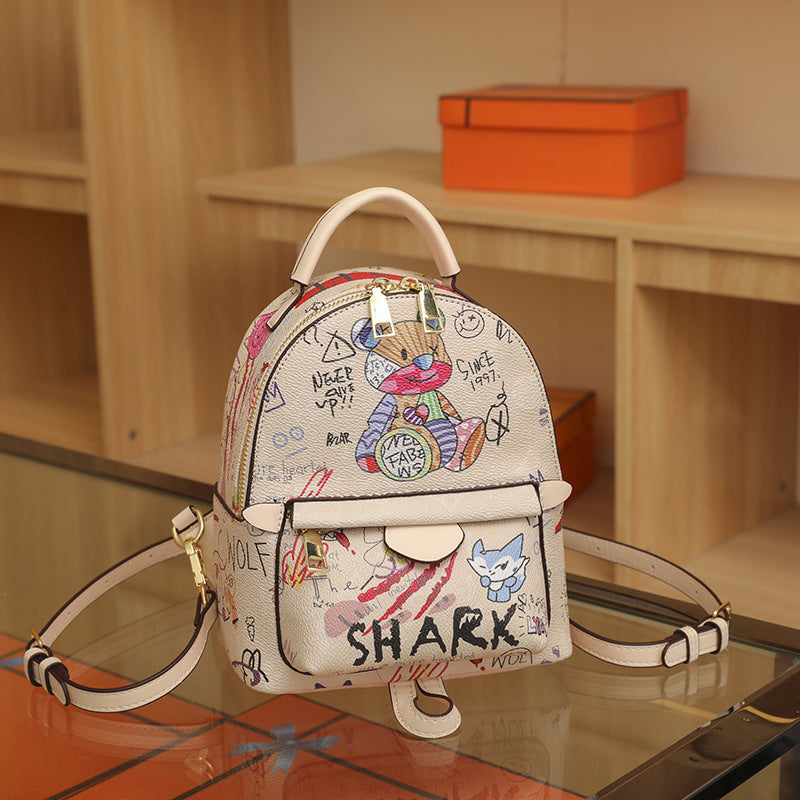 A European and American backpack girls fashion backpack - Mixbatch