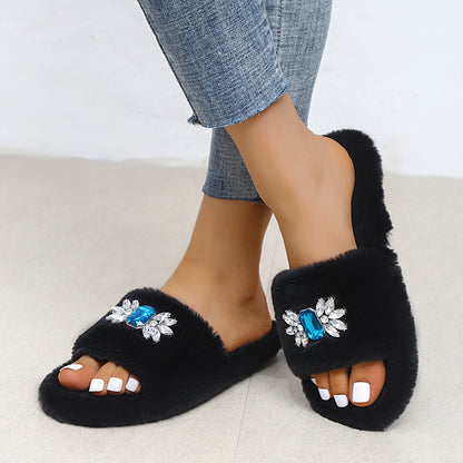 A plush slipper