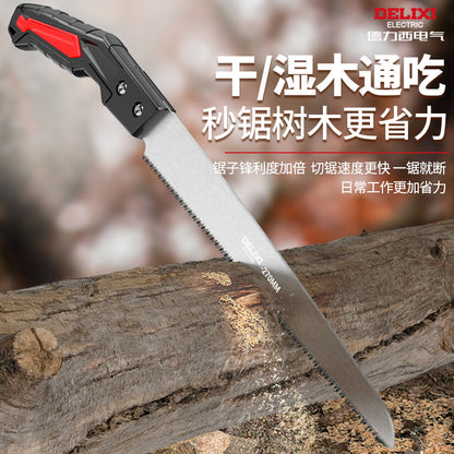 A Electric Hand Saw Woodworking Saw Household Small Handheld Saw Tree Artifact Express Logging Saw Handmade Hacksaw