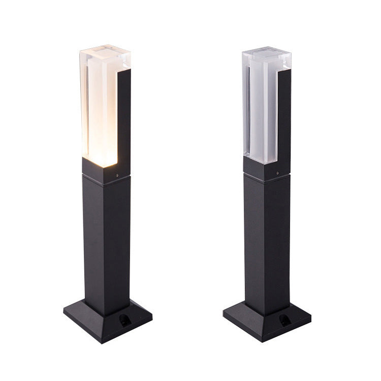 A Lawn light outdoor waterproof garden light villa garden grass landscape light outdoor simply plug high pole column street light