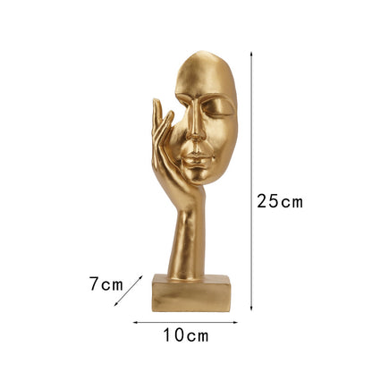 A Thinker Figure Sculpture Ornament
