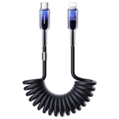 A JOYROOM Car spring data cable
