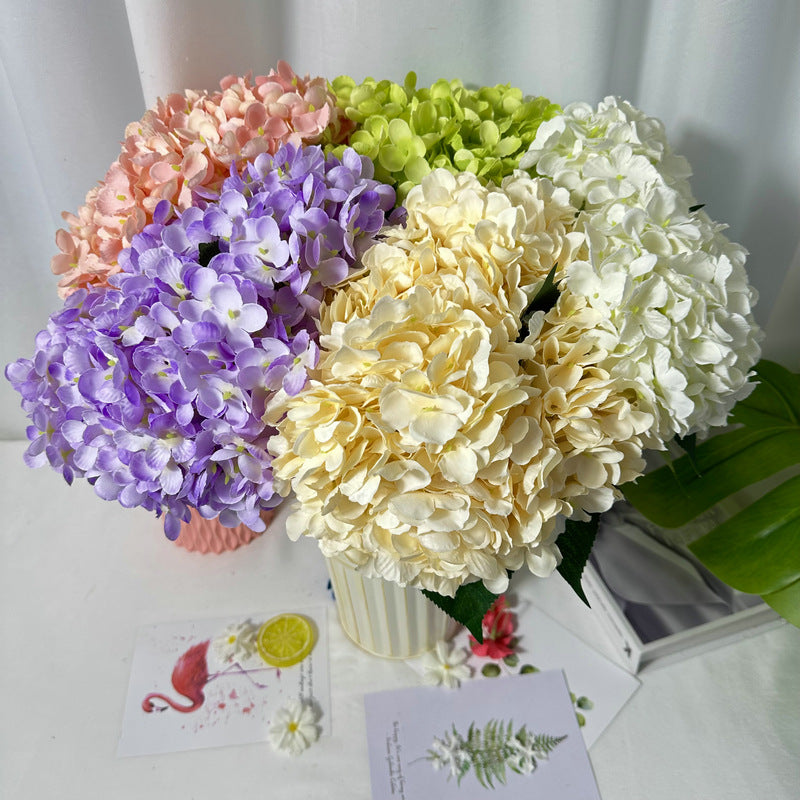 زينة زهور الكوبية "مييو" بخمسة رؤوس، زهور صناعية لتزيين حفلات الزفاف، قماش مصقول، زهور صناعية لتزيين الفنادق 