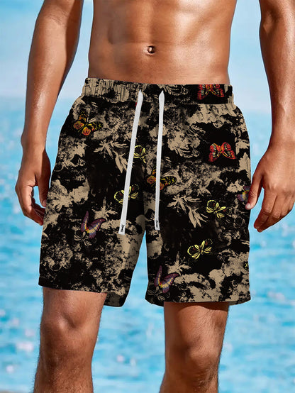 A men's loose beach pants