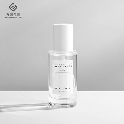 A New product straight round thick bottom glass cream bottle, dropper essential oil bottle, cosmetic bottle, lotion bottle in stock - Mixbatch