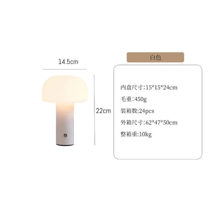 A USB charging lamp