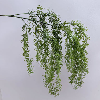 A Mori Monet Garden Simulation Flower Wedding Flower Reed < unk > Grass Fluffy Eucalyptus Green Simulation Flower