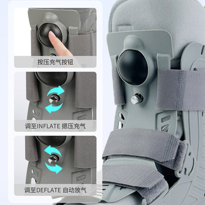 Ankle fixation brace, toe fracture brace, ankle fixator, metatarsal fissure, plaster walking shoes