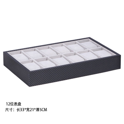 A Watch Storage Box 24-digit Watch Box Premium Watch Bracelet Jewelry Display Disk