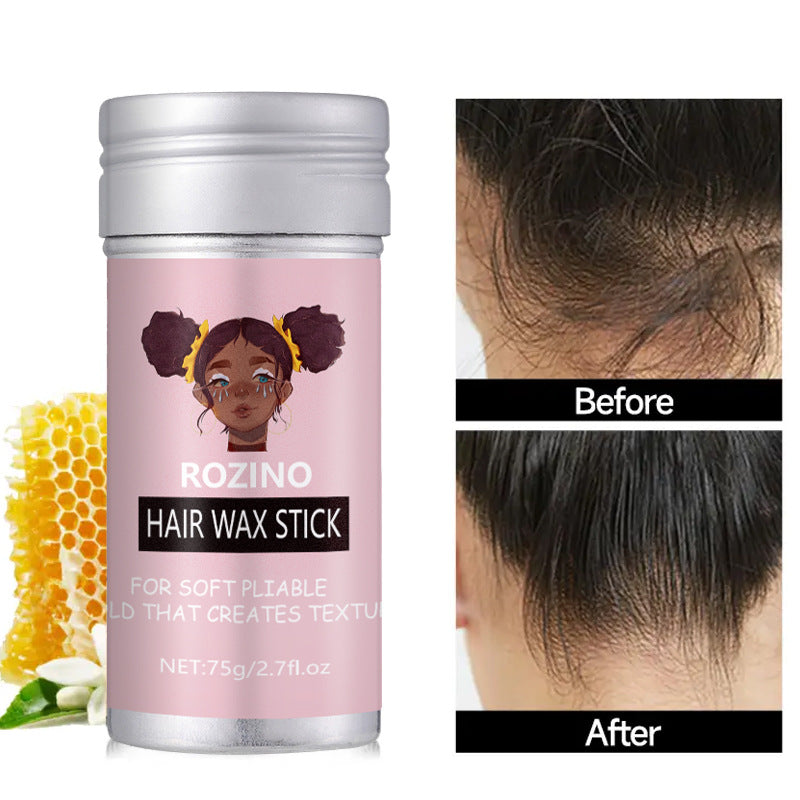 A Amazon hair broken hair finishing artifact, special for makeup artists in the studio, adults and children bangs finishing hair wax stick - Mixbatch