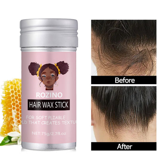 A Amazon hair broken hair finishing artifact, special for makeup artists in the studio, adults and children bangs finishing hair wax stick - Mixbatch