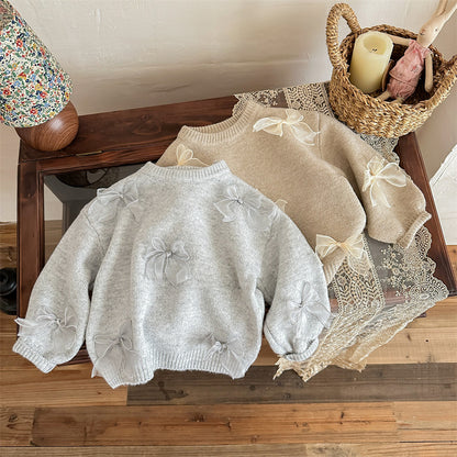 A children's knitted sweater