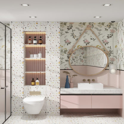 A 600 × 1200 flower tile wall tile