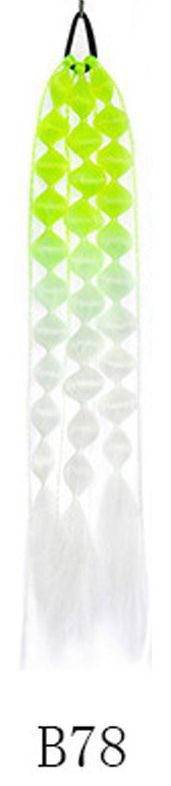 A [Children's New Products] Girls twist ponytail lantern bubbles, stage drama New Chinese ponytail Internet celebrity braids - Mixbatch