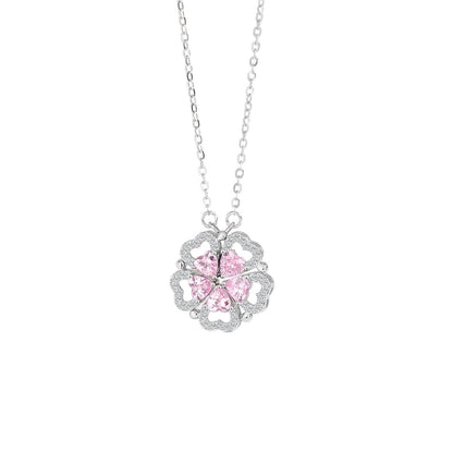 A S925 Sterling Silver Love Necklace