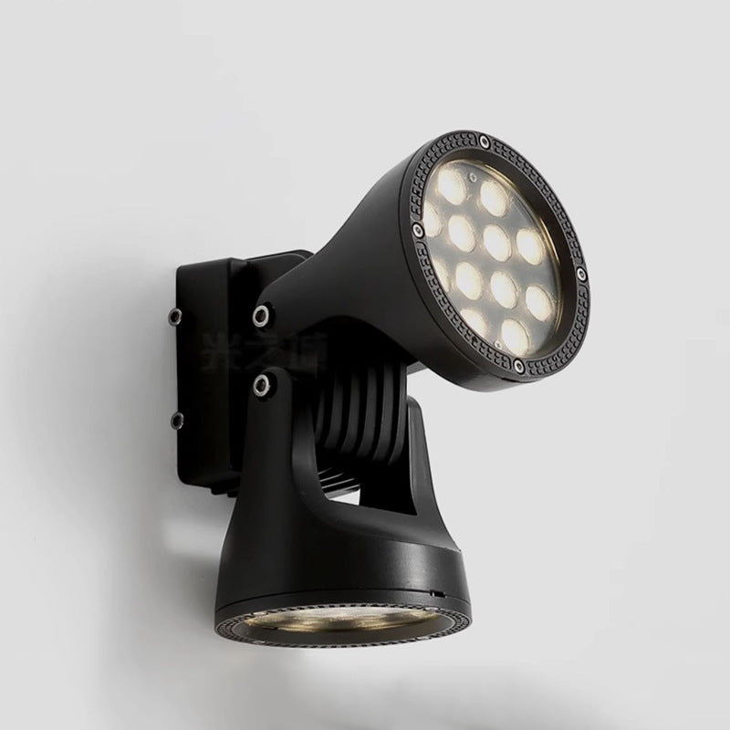 A led double-headed wall lamp villa outdoor column up and down luminous decoration lighting exterior wall waterproof wall-mounted spotlight