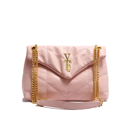 A bag women's fashion high sense Xin Yigeya new diamond chain cloud versatile ins celebrity style armpit bag
