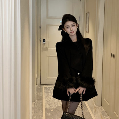 A medium and long coat