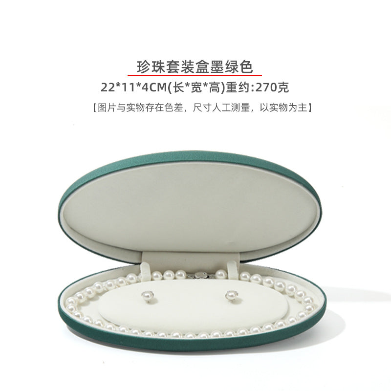 A high-end jewelry box custom LOGO