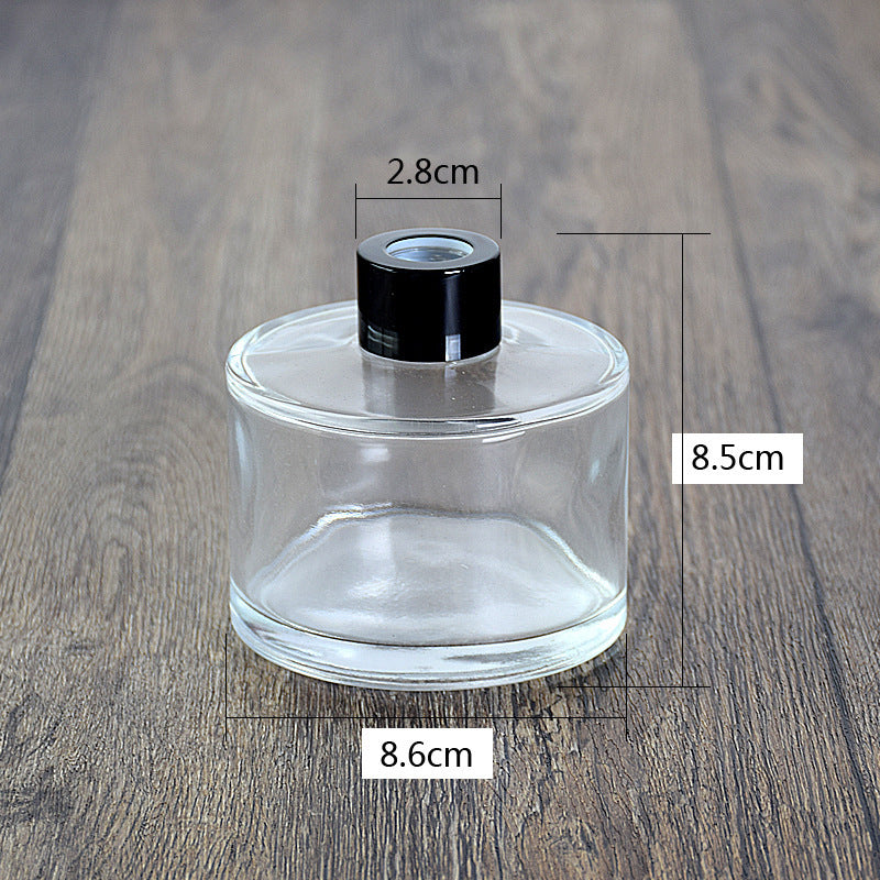A Aromatherapy bottle square round 100ml rattan fireless aromatherapy volatile bottle perfume glass bottle