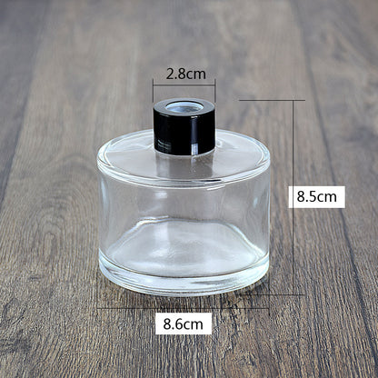 A Aromatherapy bottle square round 100ml rattan fireless aromatherapy volatile bottle perfume glass bottle