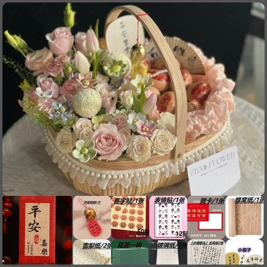 A gift woven basket