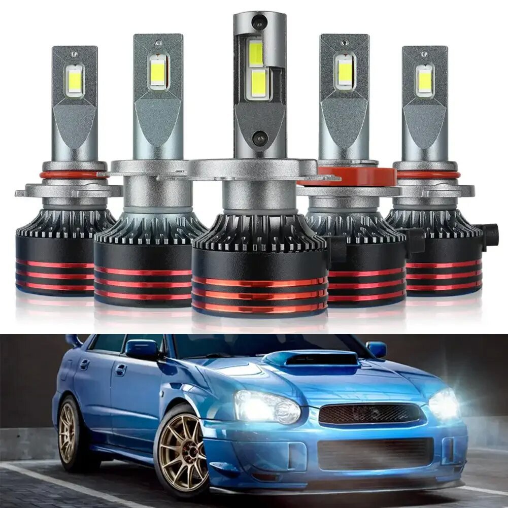 A M8 PRO car headlight 60W headlight H4 9005 H1H7 single copper tube LED headlight far and near light