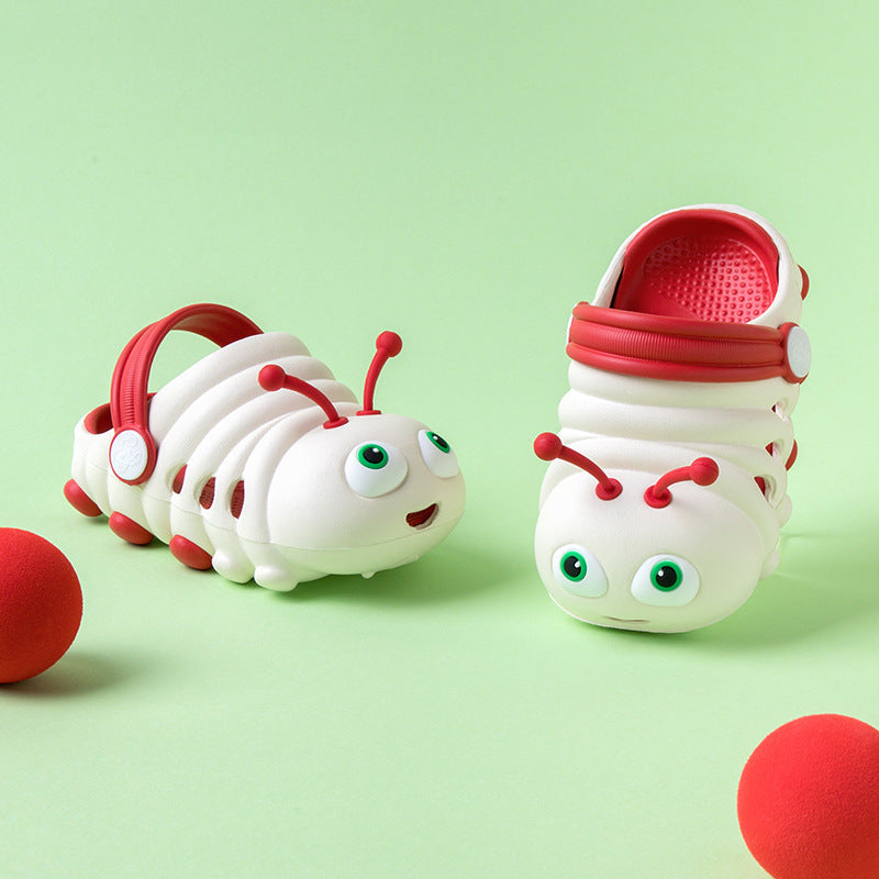 A children's hole shoes