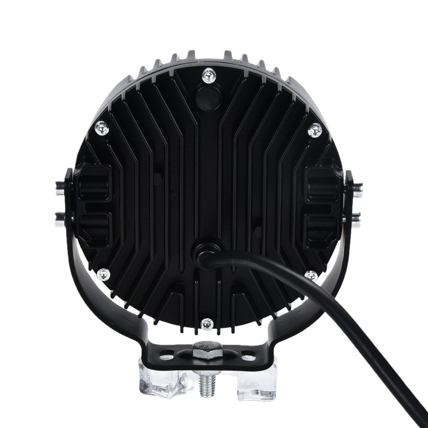 مصباح LED للسيارة 5/7/9 بوصة 90 واط، مصباح عمل مضيء ثلاثي الجوانب، خزان 300، مصباح خارجي معدل لمركبات الطرق الوعرة