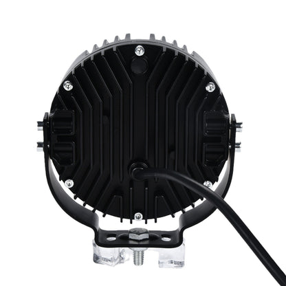 مصباح LED للسيارة 5/7/9 بوصة 90 واط، مصباح عمل مضيء ثلاثي الجوانب، خزان 300، مصباح خارجي معدل لمركبات الطرق الوعرة