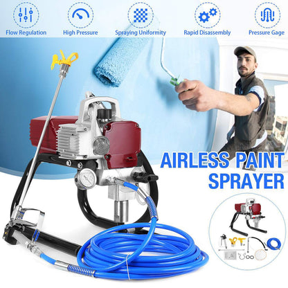 A 450 spraying machine spraying latex paint paint spraying machine coating anti-rust paint fireproof paint high pressure airless spraying machine