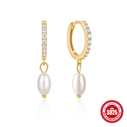 A S925 Sterling Silver Earrings