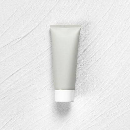 A100g grey matte cosmetic hose plastic extruded empty bottle inverted bottle PE Morandi color - Mixbatch