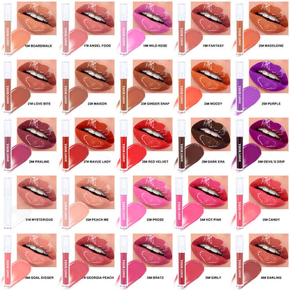 A mirror water gloss lip gloss lip glaze —— Customizable logo MOQ 100 pieces