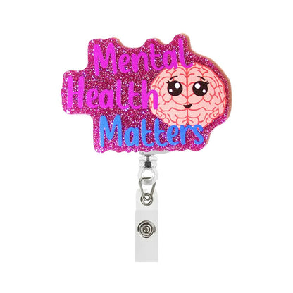 A Acrylic glitter, easy-pull buckle, alligator clip, ID clip, work card clip, retractable badge, scroll buckle, spot.