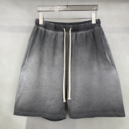 A gradient shorts in summer
