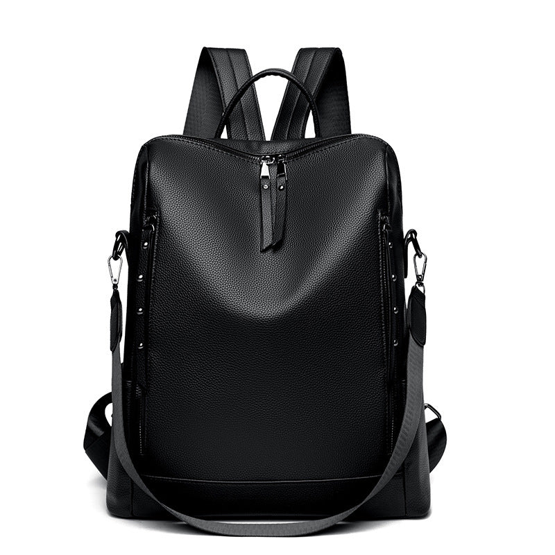 A new fashionable versatile student schoolbag large capacity outdoor backpack outdoor travel bag