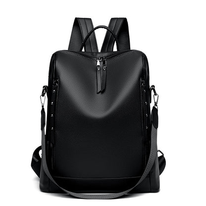 A new fashionable versatile student schoolbag large capacity outdoor backpack outdoor travel bag