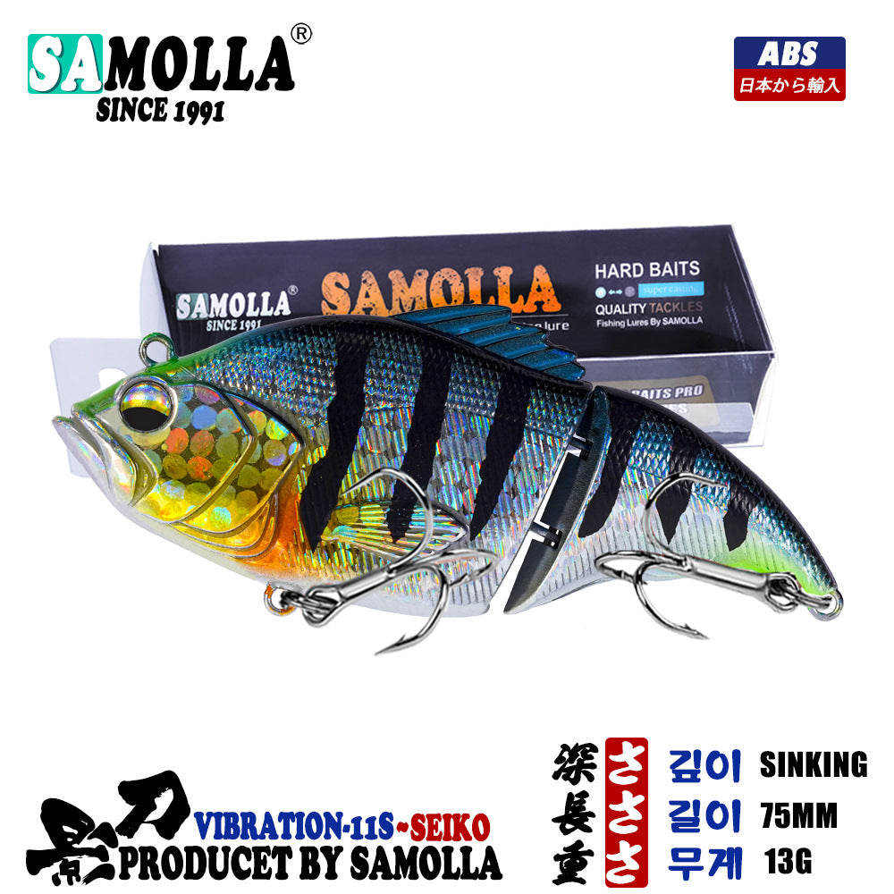 A Two-section Swimbait – Lifelike Fishing Lure for Bass & Predator Fish
