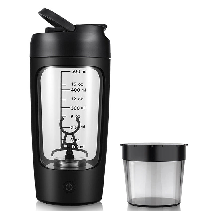 كوب خلط أوتوماتيكي قابل لإعادة الشحن، كوب خلط مسحوق البروتين الرياضي المحمول 
